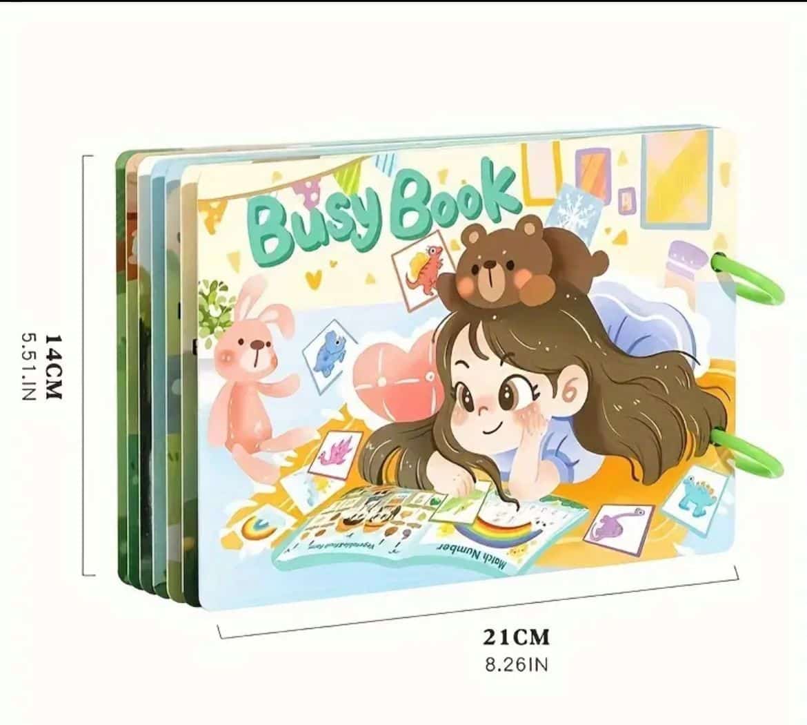 Kids Learning Busy Book