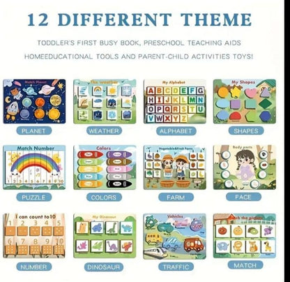 Kids Learning Busy Book