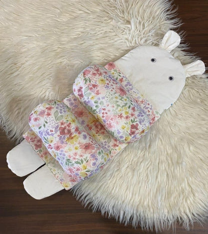 Soft Head Shaping Newborn Pillow For Flat Head Prevention, Breathable & Portable Infant Cushion