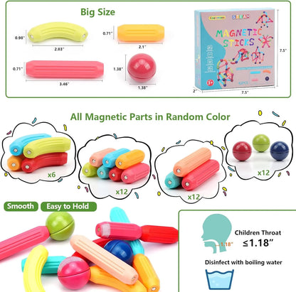 Magnetic Building Blocks Educational Toy