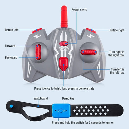 Remote control Hand Gesture Stunt Car