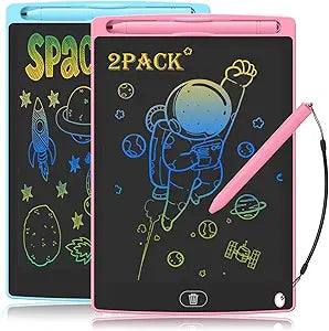 LCD Multicolor Screen Writing Tablet Erasable Writing Board