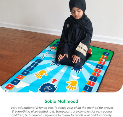 Smart Interactive Kids Prayer Mat | Now with Salah Translation