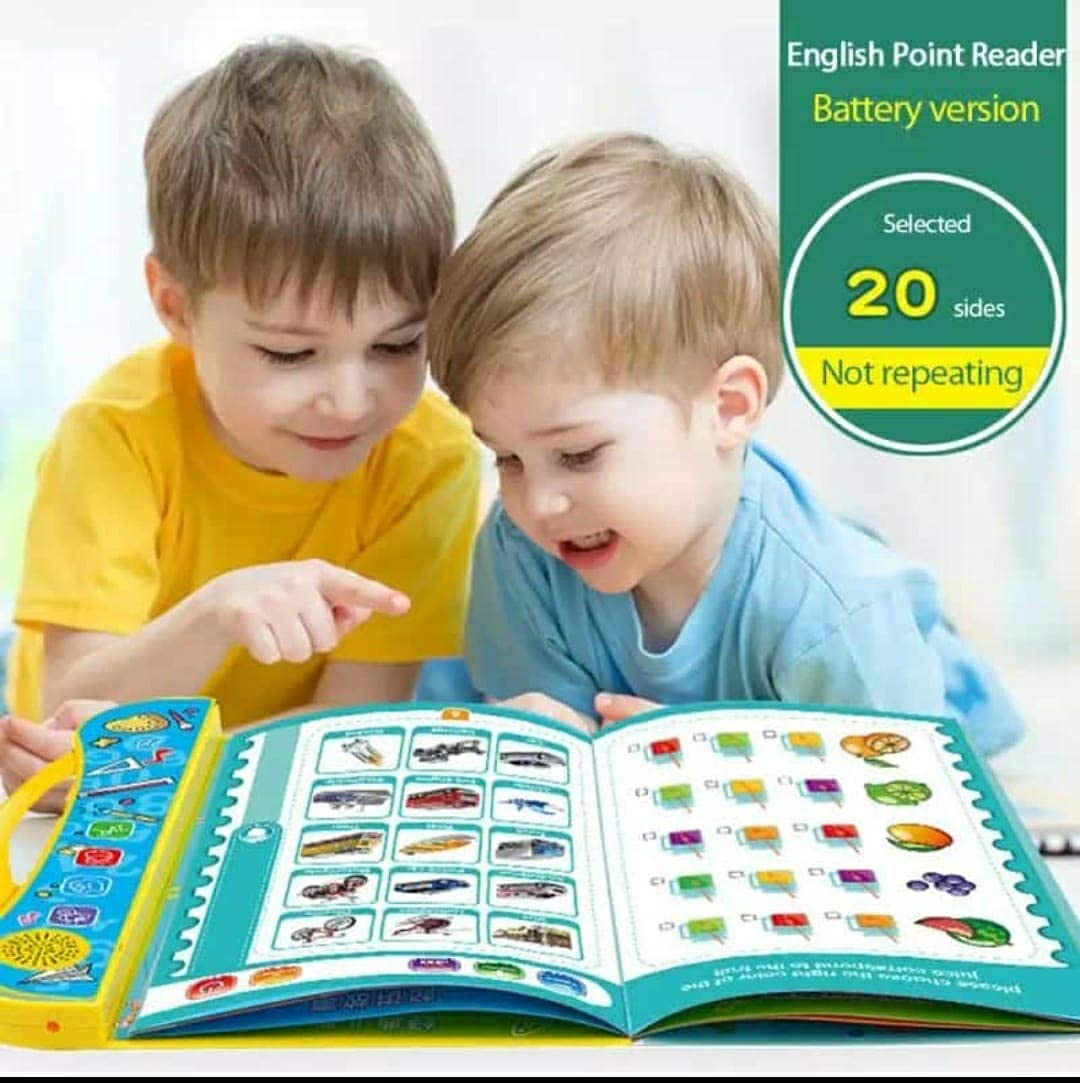 Preschool Learning Book ,Alphabets, Numbers, Animals & Music & Touch Features,