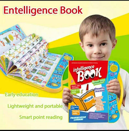 Preschool Learning Book ,Alphabets, Numbers, Animals & Music & Touch Features,
